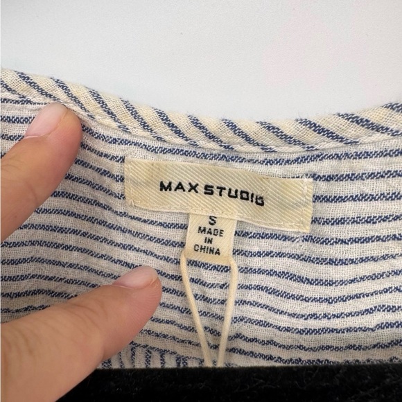 Max Studio Blue White Striped
Maxi Dress - Picture 3 of 7